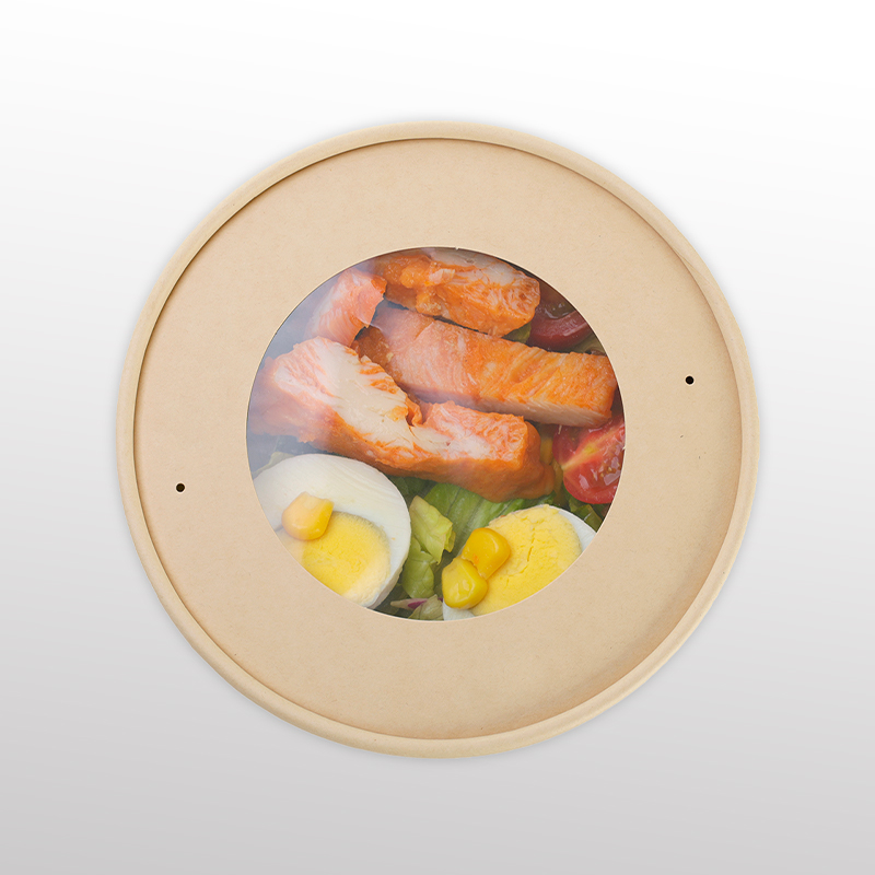 وعاء ورقي دائري