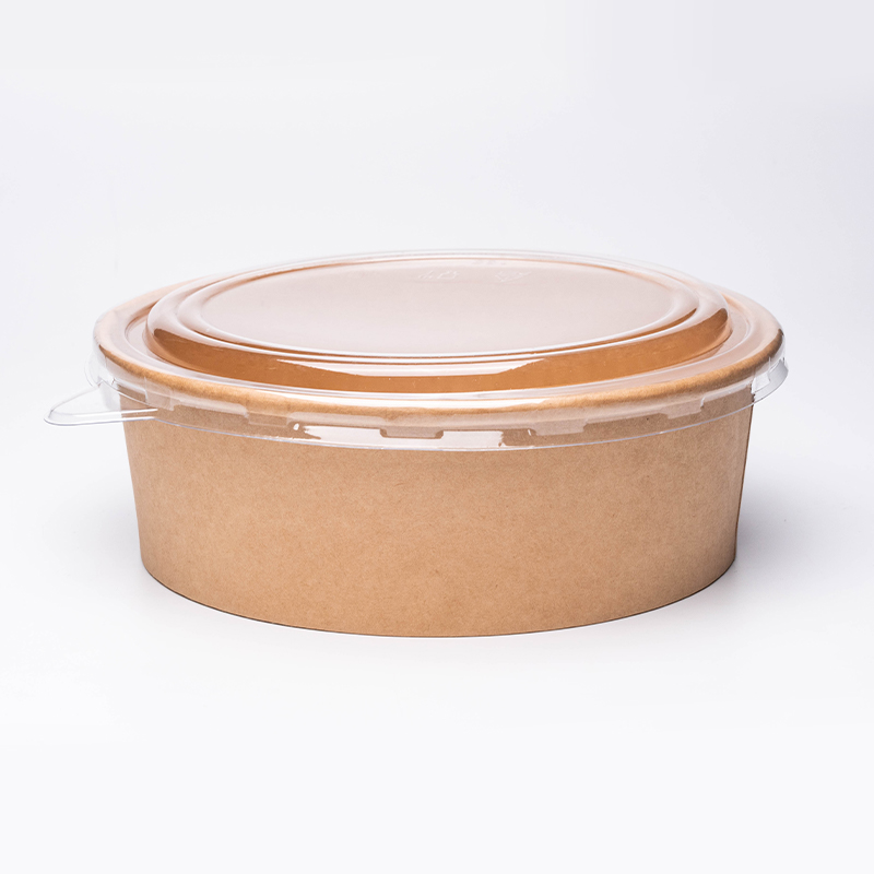 وعاء ورقي دائري