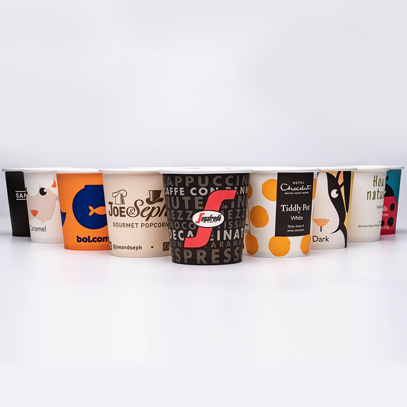 كوب ورق حائط واحد