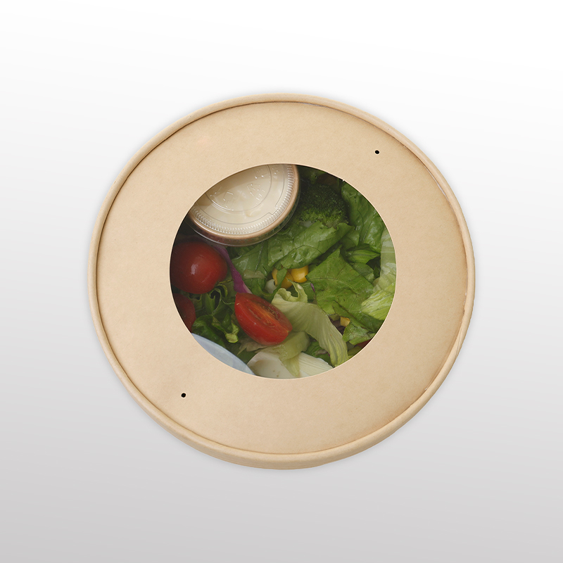 وعاء ورقي دائري