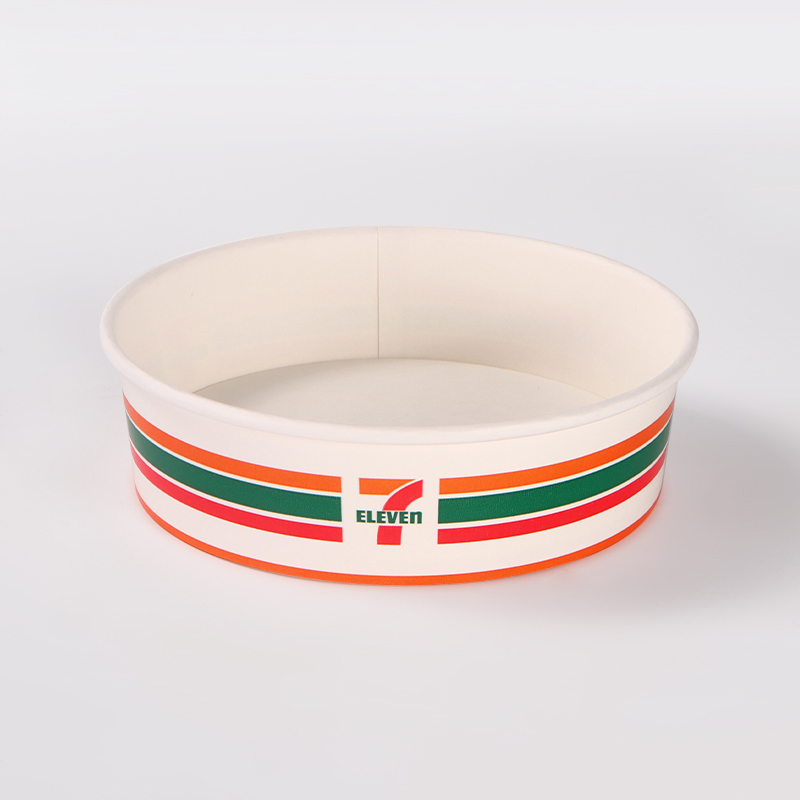 وعاء ورقي دائري